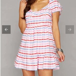 BuddyLove Dorothy Short Sleeve Mini Dress - USA